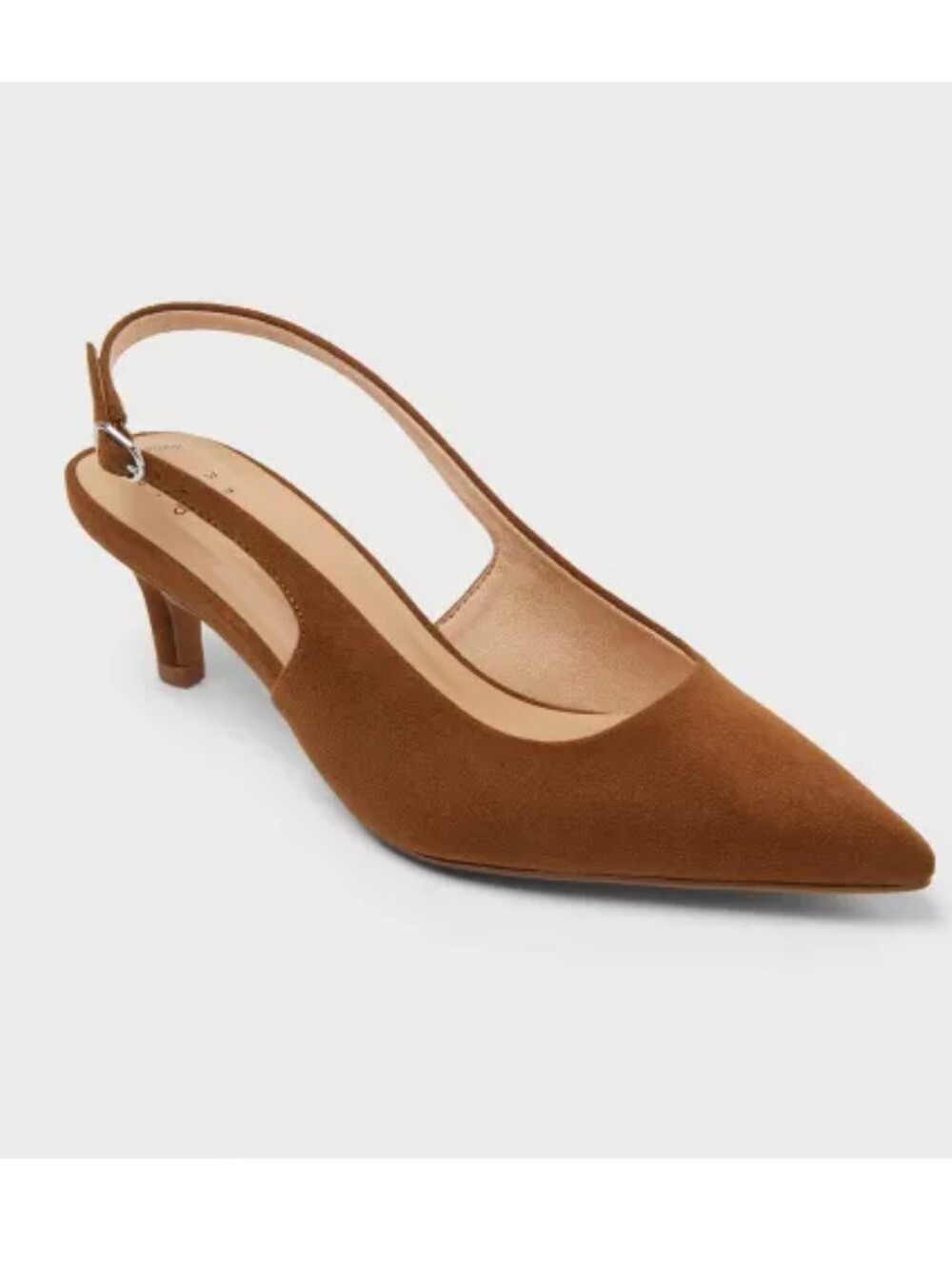 A New Day Colette Slingback Heels - Cognac 5